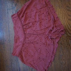 Lace American eagle shorts